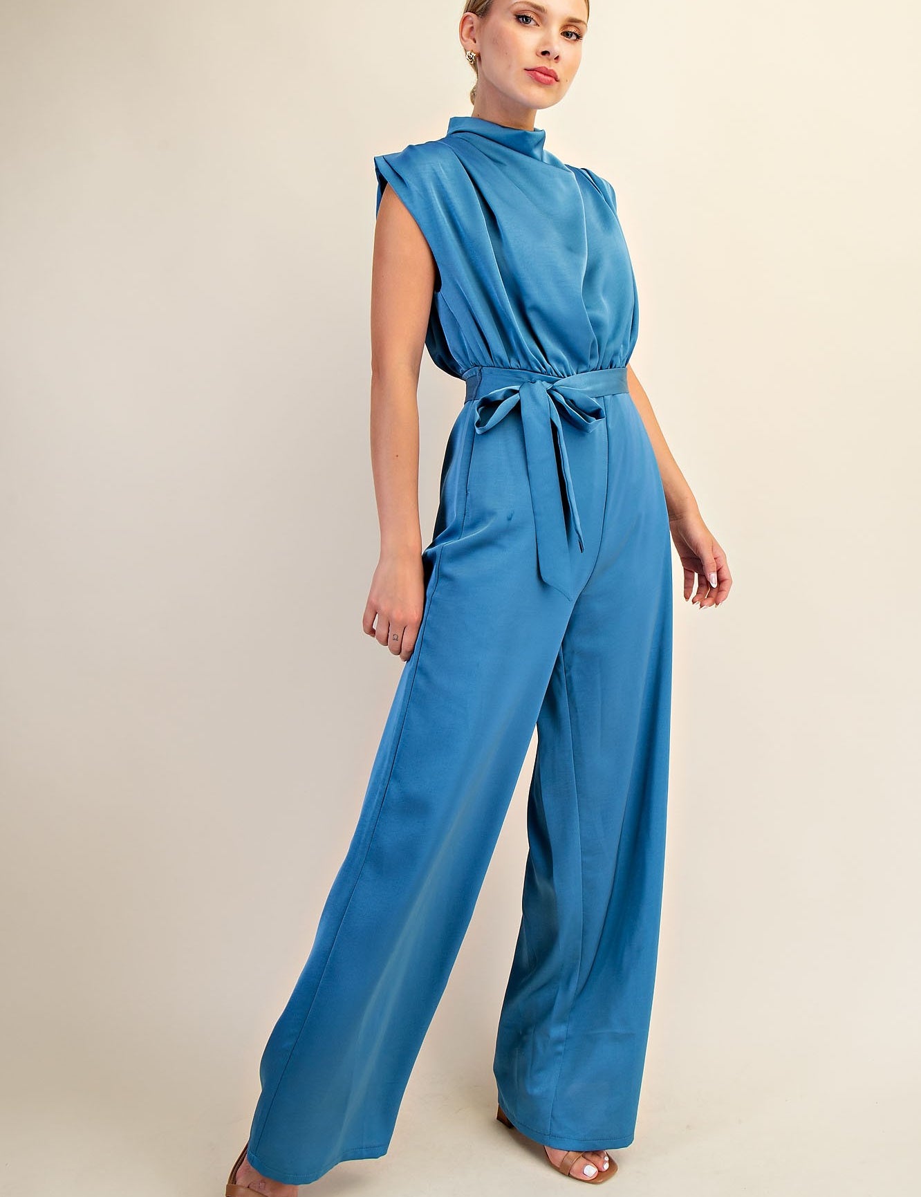 Give Me A Reason Jumpsuit Blue