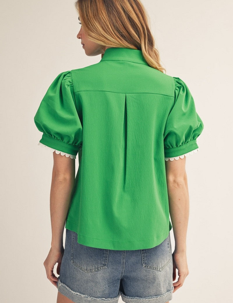 Lovely Day Top - Green