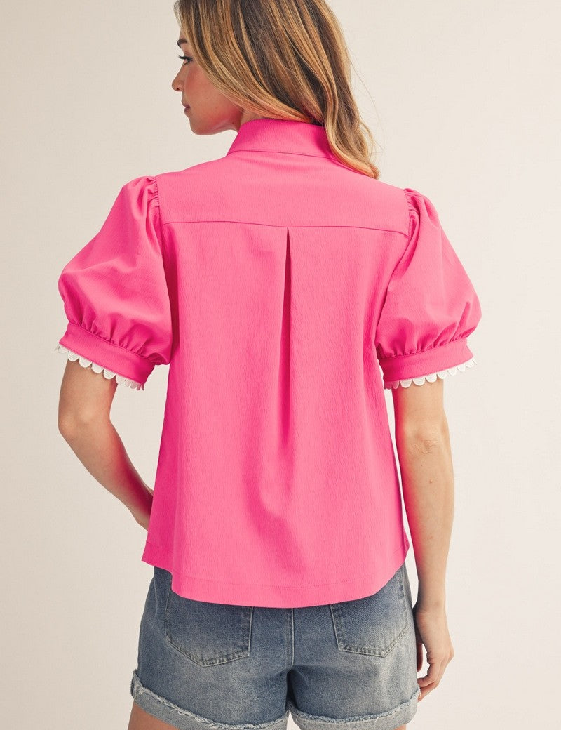 Lovely Day Top -Pink