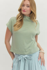 Easy On Me Top - Mint