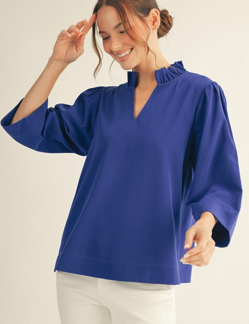 Sapphire Sweetheart Top