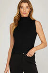 Covered In Class Sweater Black