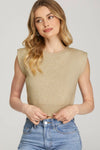 Simply Adored Sweater Top Taupe
