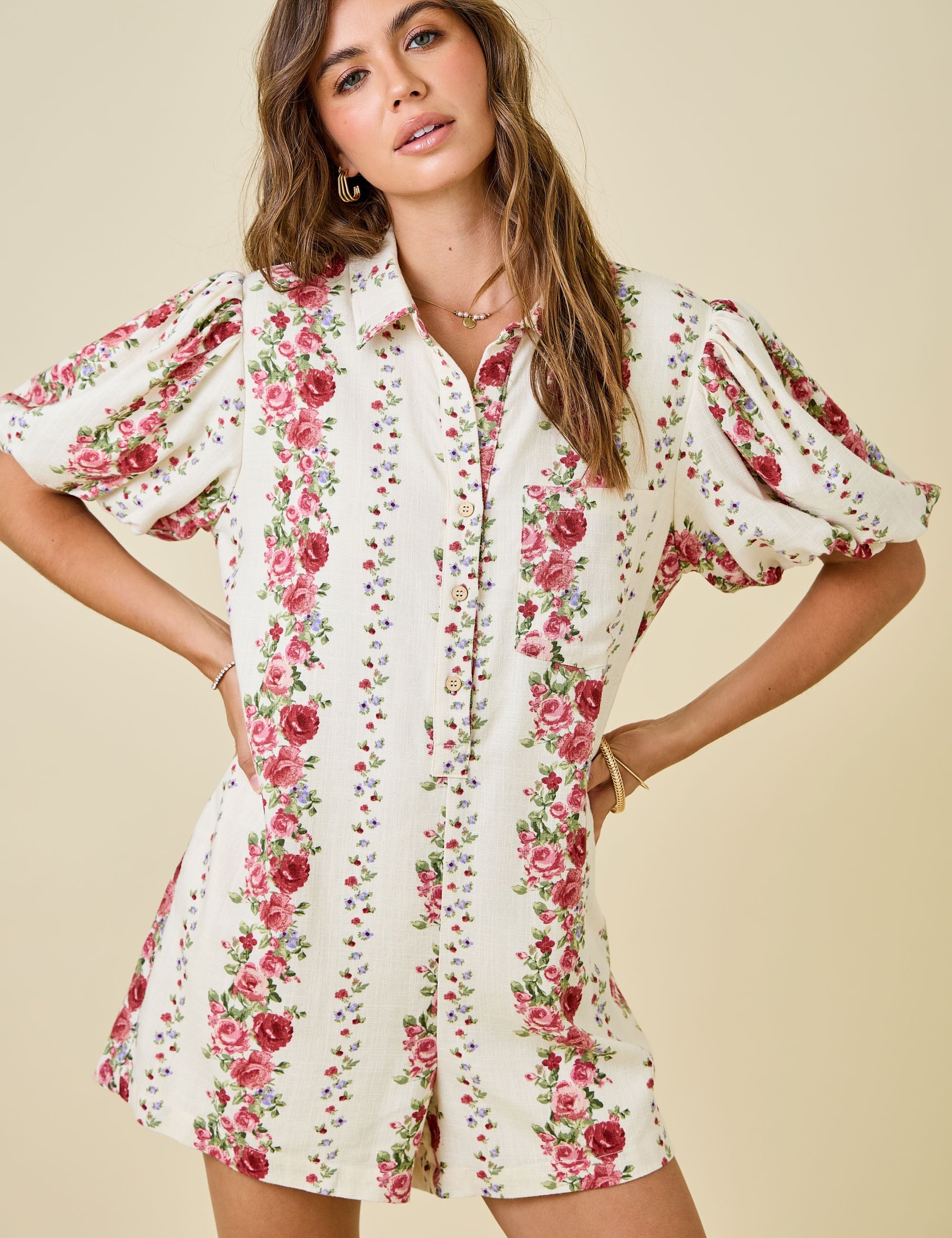 Sweetheart Garden Romper