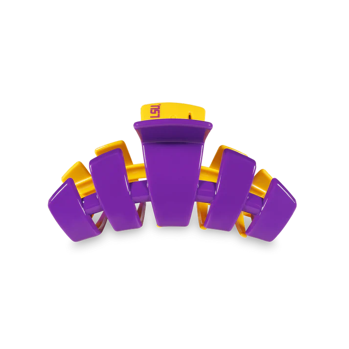 Teleties LSU Medium Claw Hair Clip