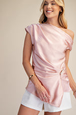 There's Beauty Within Top Pink