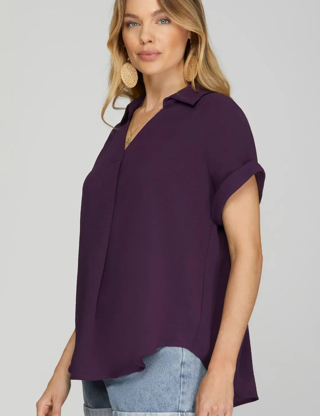 Majestic Mood Top - Purple