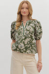 You Belong With Me Top Olive